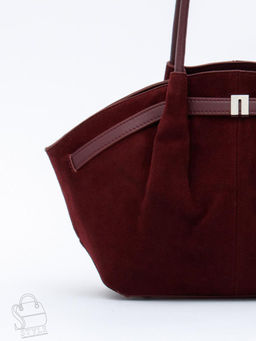 Сумка женская кожаная 2346YF angola red Polina&Eiterou