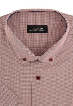 Сорочка мужская короткий рукав CASINO c614/057/7256/Z/b/1p