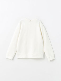 Bisiklet Yaka K?z ?ocuk Sweatshirt - Waikiki фото 3