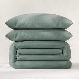 Постельное бельё Этель 2 сп Green forest 175х215, 200х220, 50х70-2 шт, 100% хлопок, поплин 125г/м2  фото 10