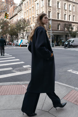 OVERSIZED WOOL COAT - Zara фото 8