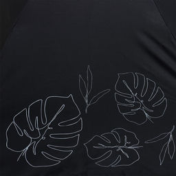 Зонт женский механический «Тропические листья», 6 спиц, складывается в размер телефона