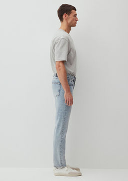 Dylan Classic Denim Golgeli Ac?k Mavi Jean Pantolon  фото 6