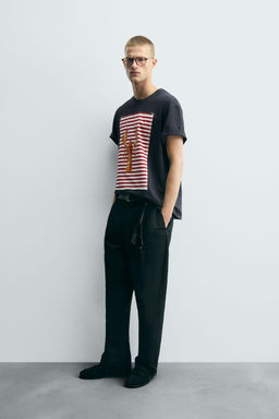 LOBSTER PATCH T-SHIRT - Zara фото 4
