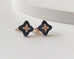 Серьги с керамикой