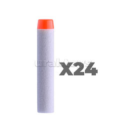 Игровой нобор "Пистолет с маской" с мишенью и мягкими пулями, в коробке