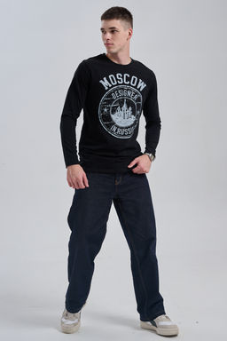 8573 футболка с дл.рукавом унисекс