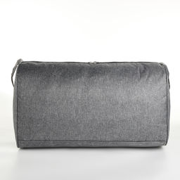 Сумка спортивная на молнии, длинный ремень, цвет серый - Simaland фото 3