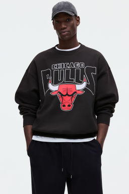 Sudadera con estampado Oversized Fit - H&m фото 5