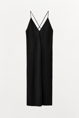 VESTIDO FORRO TIRANTES MULTIPOSICI?N / Negro - Zara фото 5