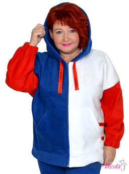 Толстовка Модель №1437 размеры 44-84 - Plusmoda фото 5