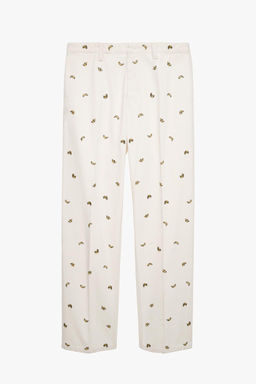 BANANA EMBROIDERED JEANS X STEFANO PILATI - Zara фото 2