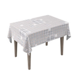 VAL LG-TC-1411P Скатерть-клеенка ПВХ, полиэстер, 140*110 см, LONDON GREY, шт