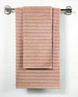-13% Полотенце Волна 70х140 см Пудровое
