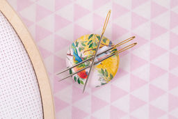 Иглы для шитья ручные Gamma N-366 гобеленовые №22 25 шт. в конверте острые