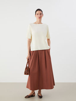 Standart Fit Pileli Etek