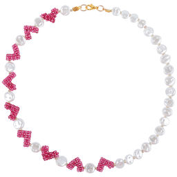 Klart набор для бисероплетения 11-508 Чокер. Яркие сердечки