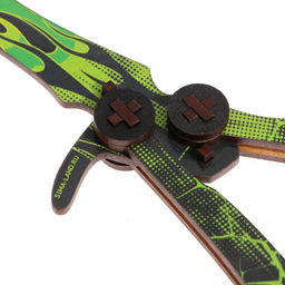 Сувенирное оружие нож-бабочка Реально крутой, 28,5 см - Simaland фото 4