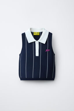 TOP POLO RAYAS PENN  / Marino oscuro