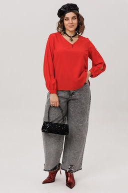 Блуза ANELLI 1802-Р тот самый красный