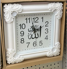 Часы настенные Мусульманские 35 см / 2103MW /уп 20/белые