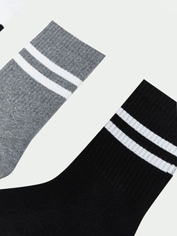 ?izgili Erkek Soket ?orap 3l?