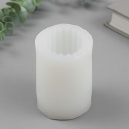 Молд силикононовый «Столбик. Полоски вертикальные» 4,8 х 4,8 х 7,5 см