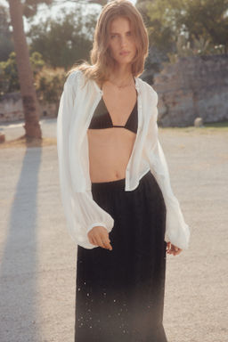Falda con bordado ingl?s - H&m фото 5