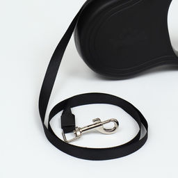 Рулетка Следы, 5 м, до 15 кг, чёрная - Пижон фото 4