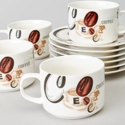 КОФЕЙНЫЙ НАБОР LEFARD COFFEE MANIA НА 6 ПЕР. 12 ПР. 180 МЛ  фото 3