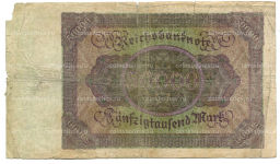 50000 марок 1922 года Германия