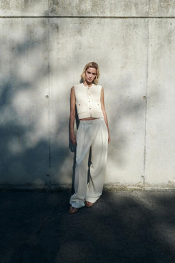 PLAIN KNIT TOP - Zara фото 8