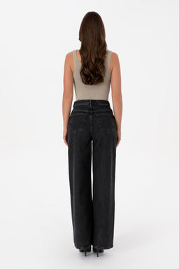 Kad_n Antrasit Loose Fit Jean Pantolon - U.s. polo assn фото 4