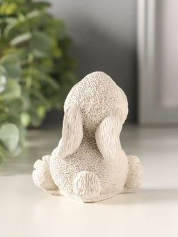 Фигурка гипс Кролик сидит, 7?5?6.5 см, серый