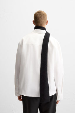 STRIPED SHIRT WITH POCKET - Zara фото 12