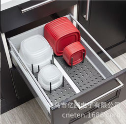 Цена за 1 шт. Подставка-органайзер для посуды в выдвижной ящик/ ЭОС-6001 /уп 80/