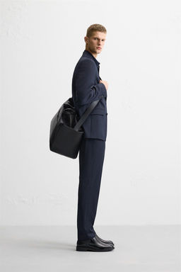 100% WOOL SUIT TROUSERS - Zara фото 12