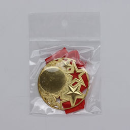 Медаль под нанесение «Ты звезда», золото, d=5 см, с лентой