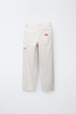 CARPENTER DENIM TROUSERS - Zara фото 2