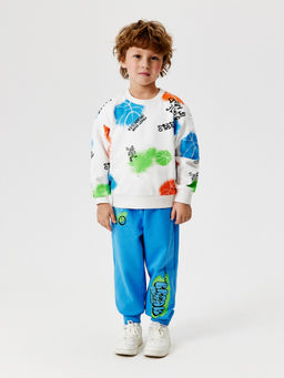 ACOOLA / Джемпер детский для мальчиков Graphito белый