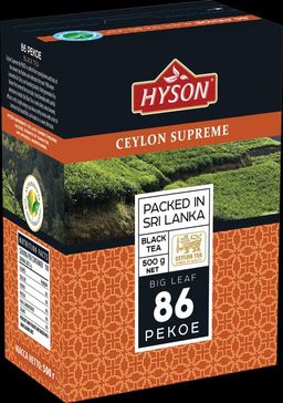 HYSON. Supreme Pekoe 500 гр. карт.пачка