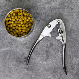 Консервовскрыватель металлический TalleR 17,1х4,2х6,6, цинковый сплав, никелированная матовая поверхность, в блистере (Китай) - Домашняя мода фото 5