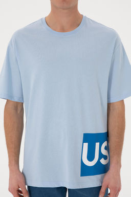 Erkek Bisiklet Yaka A__k Mavi Ti__rt Sepette S_rpriz _ndirim - U.s. polo assn фото 6