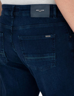 Koyu Lacivert Straight Fit Jean Pantolon - Pierre cardin фото 7