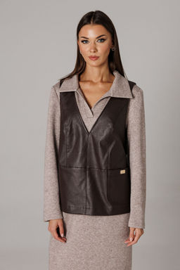 Костюм Lars Style 1175 бежевый, шоколадный