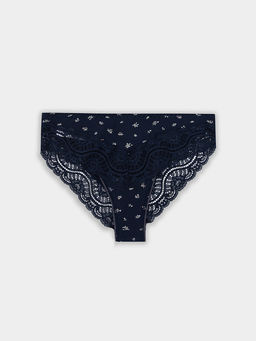 Цена за 2 штуки! Трусы слипы женские синие - Mark formelle фото 8