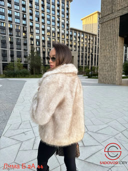 Шуба женская из искусственного меха - Bruno фото 2