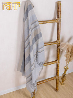 Плед-покрывало самотканое х/б 130х170 №Пл-111/8 - Ганг фото 5