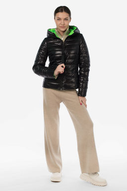 04-2883 Куртка женская демисезонная (G-loft 100) двусторонняя - El podio фото 3