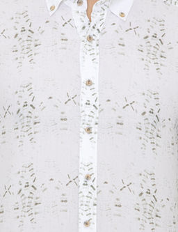 Haki Slim Fit Uzun Kollu G_mlek - Cacharel фото 6